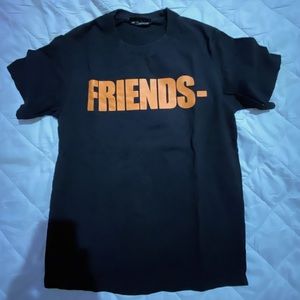 VLONE Friends Tee Black Orange